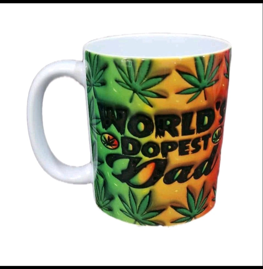 World's Dopest Dad Mug