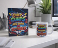 Only Cunts Are Born In October Card And Mug Set